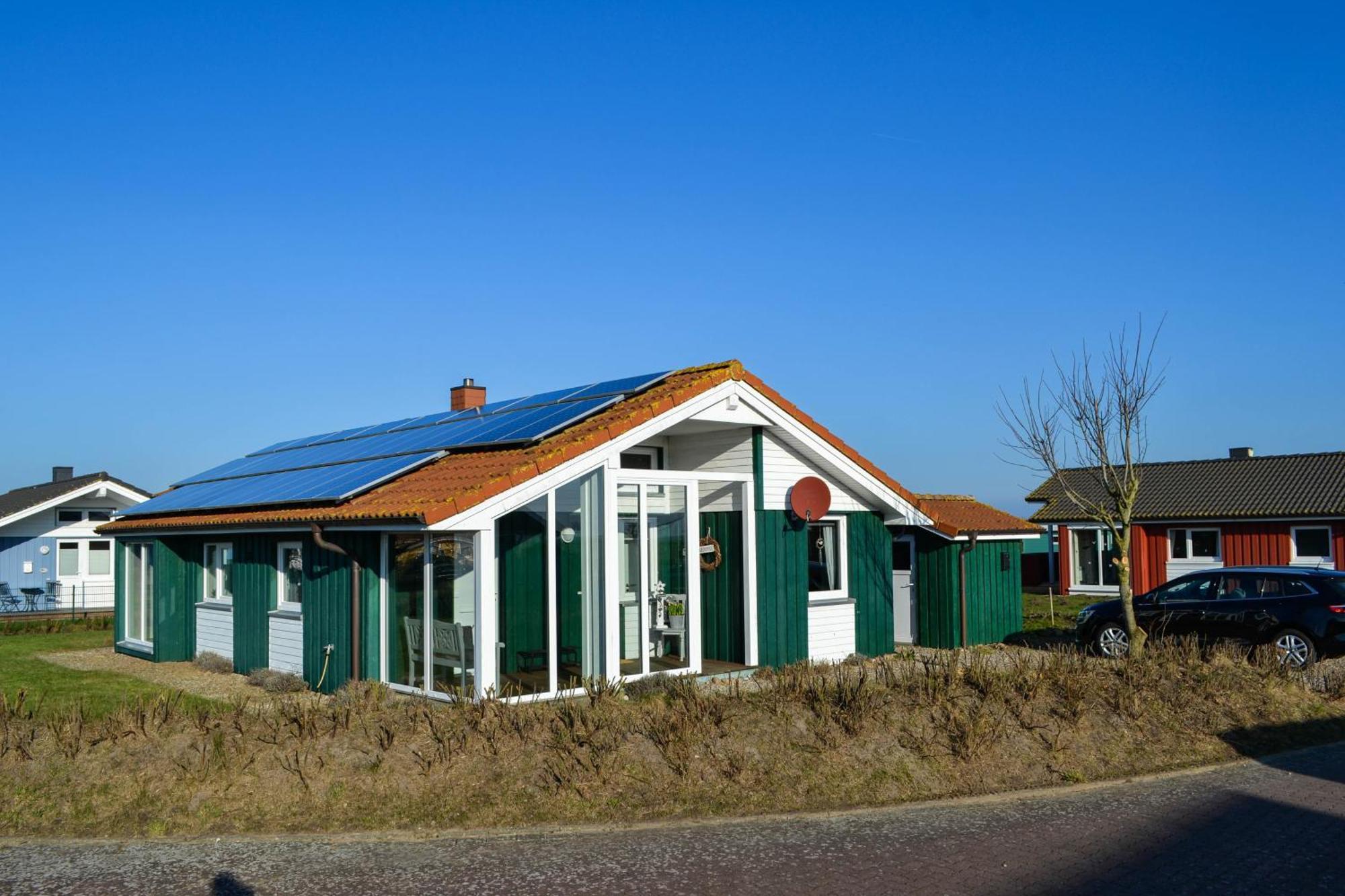 Ferienhaus "Deichglueck" Direkt An Der Nordsee Wesselburenerkoog Eksteriør billede